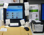 貼れるレシートNCR Receipt on Label