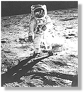 アポロ11号月面着陸(1969年)／共同通信社・提供